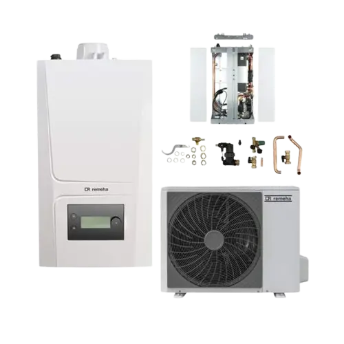 Remeha Elga Ace All-in-one hybride warmtepomp 8kW - CW5 cv-ketel